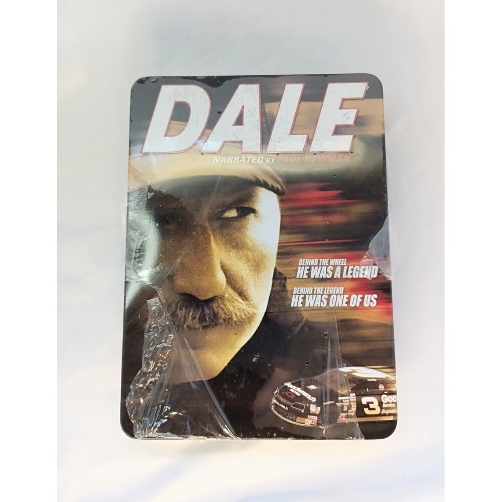 Dale Earnhardt The Movie Narrated by Paul Newman 6 Disc Collectible Tin 2007
